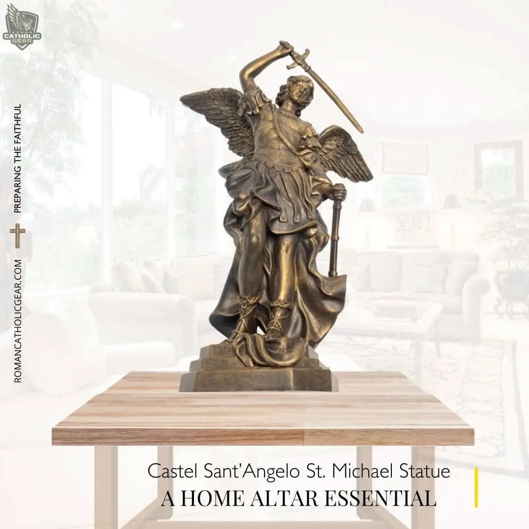 Castel Sant’Angelo St. Michael Statue Roman Catholic Gear