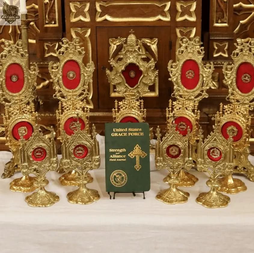 Grace Force® Strength and Alliance Field Journal Roman Catholic Gear