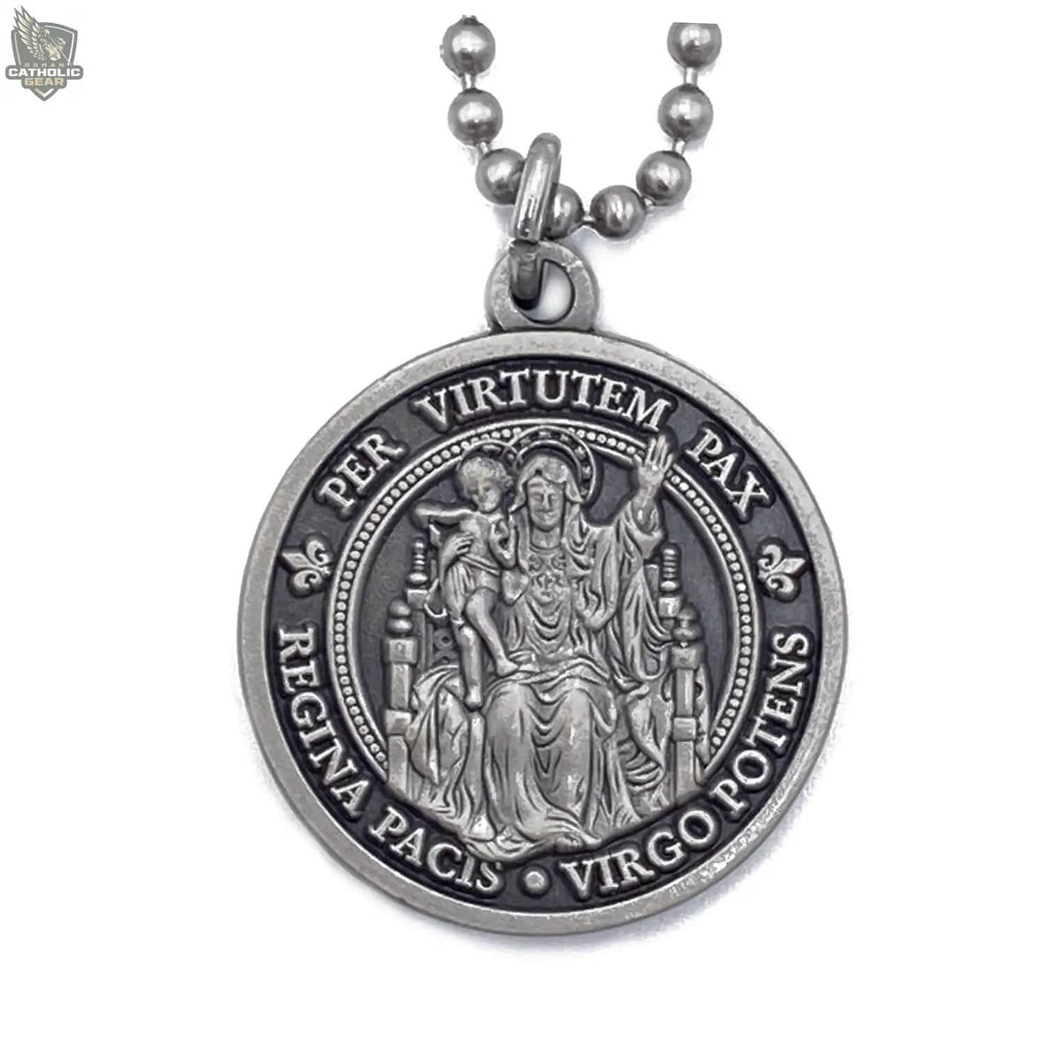 St. Michael Medal Necklace Roman Catholic Gear