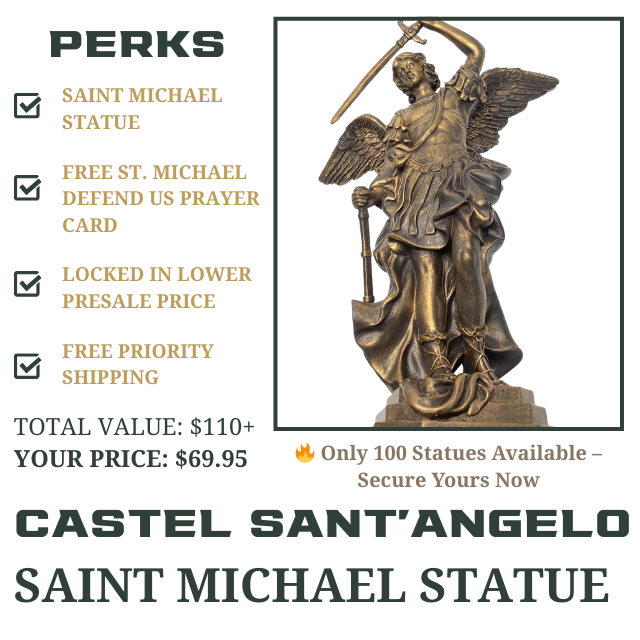 Castel Sant'Angelo Estatua de San Miguel