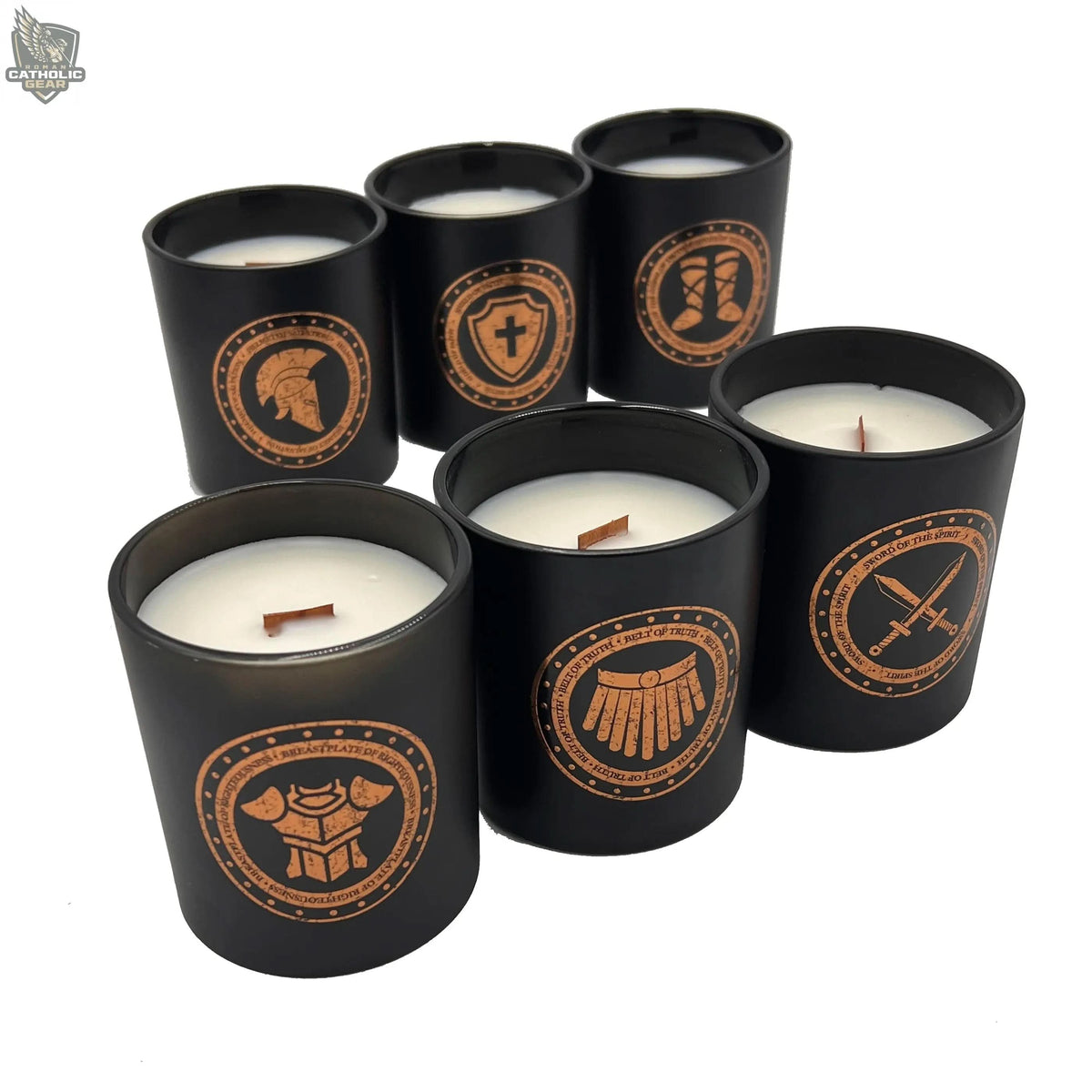 Armor of God Candle Roman Catholic Gear