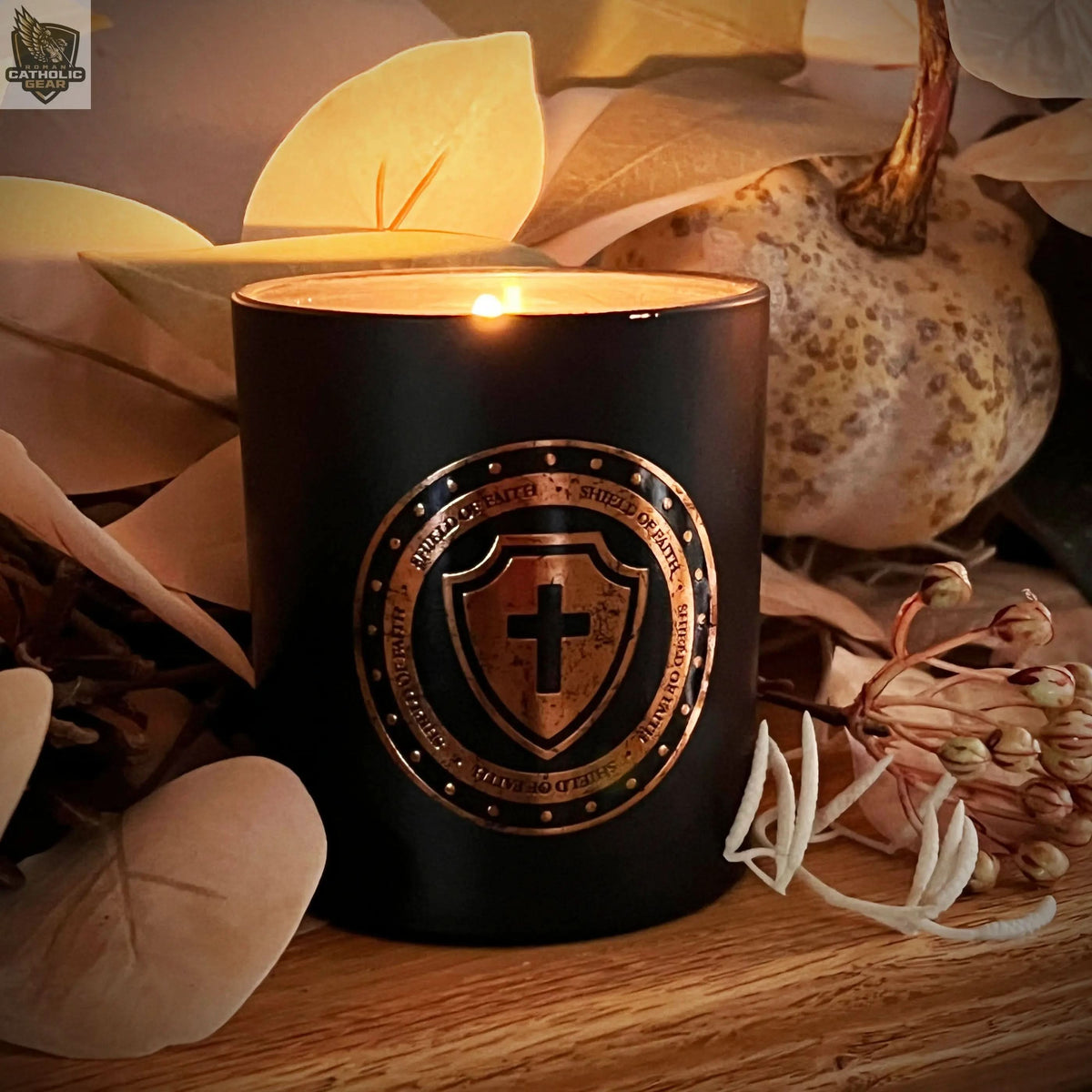 Armor of God Candle Roman Catholic Gear