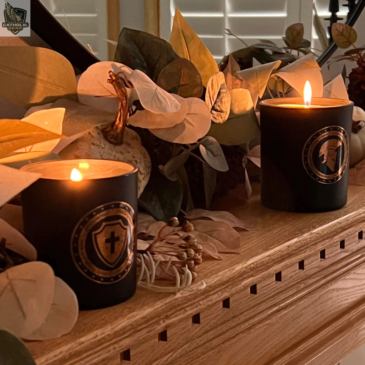 Armor of God Candle Roman Catholic Gear