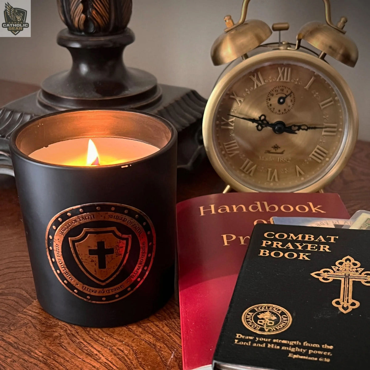 Armor of God Candle Roman Catholic Gear