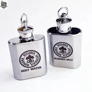 Blessed Salt and Holy Water Flask Pack Roman Catholic Gear