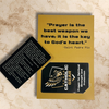 Combat Rosary Prayer Card
