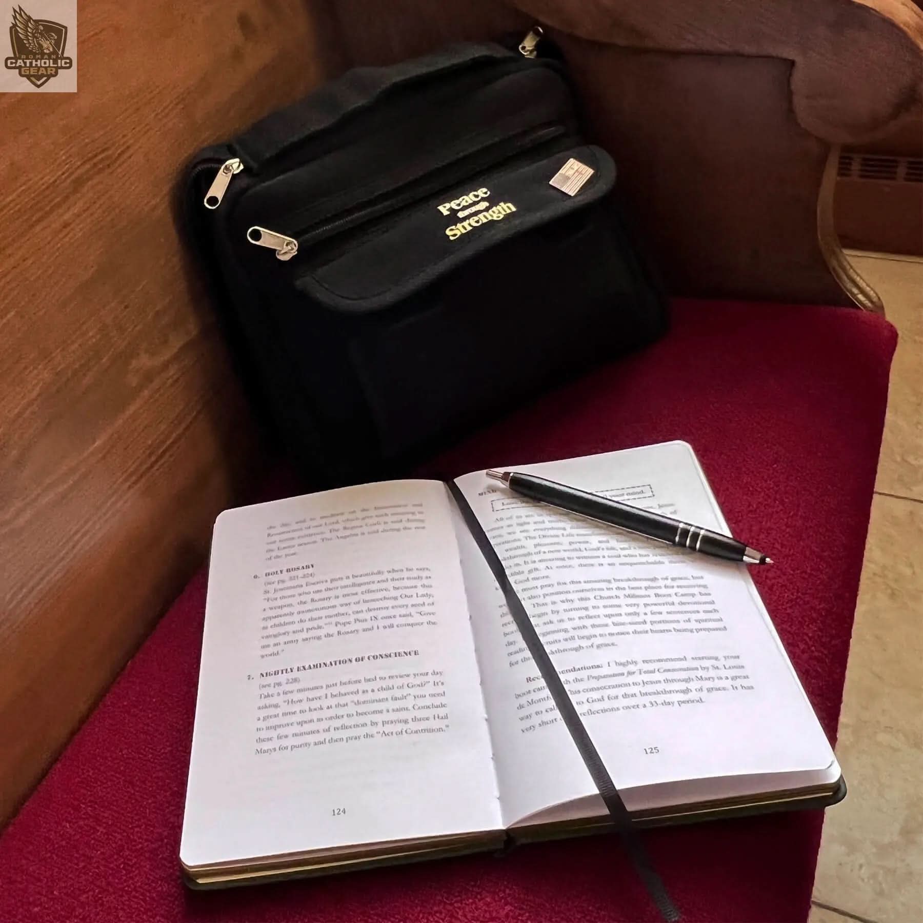 Peace Through Strength Go BAG Roman Catholic Gear