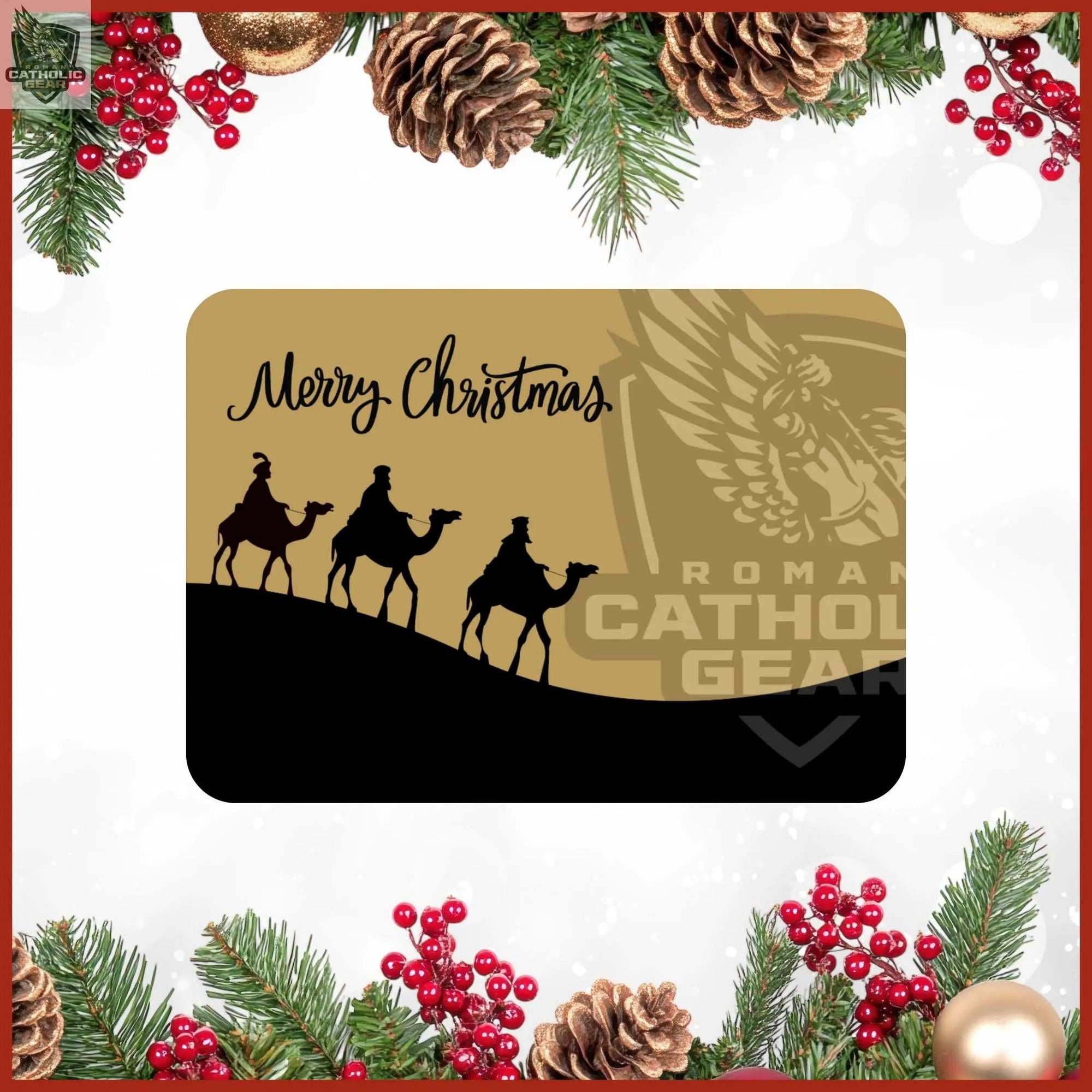 Roman Catholic Gear - Holiday Gift Card Roman Catholic Gear