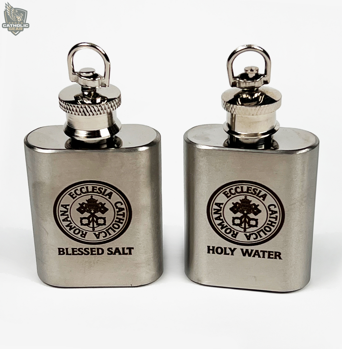 Blessed Salt and Holy Water Flask Pack