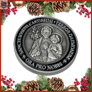 St. Joseph Strong Challenge Coin Roman Catholic Gear