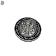 St. Joseph Strong Challenge Coin Roman Catholic Gear