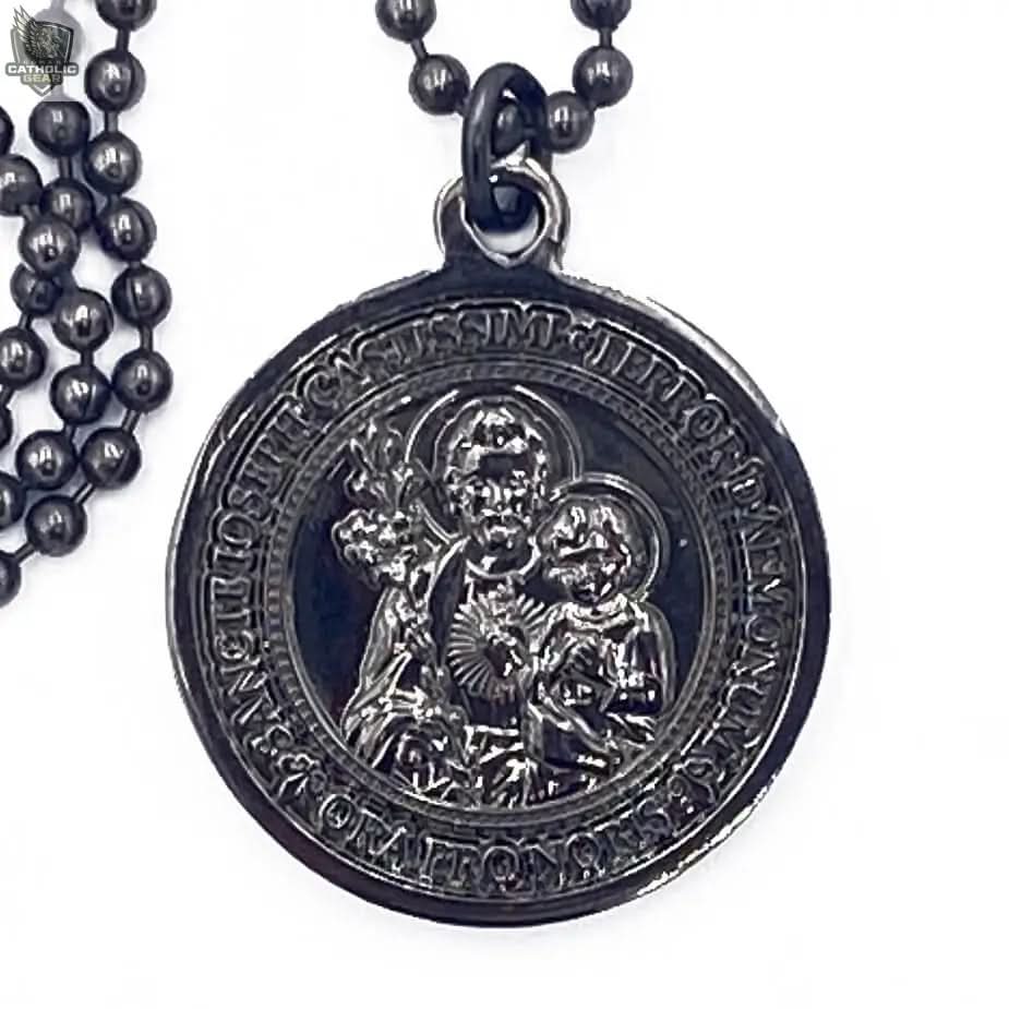 St. Joseph Strong Medal Necklace Roman Catholic Gear