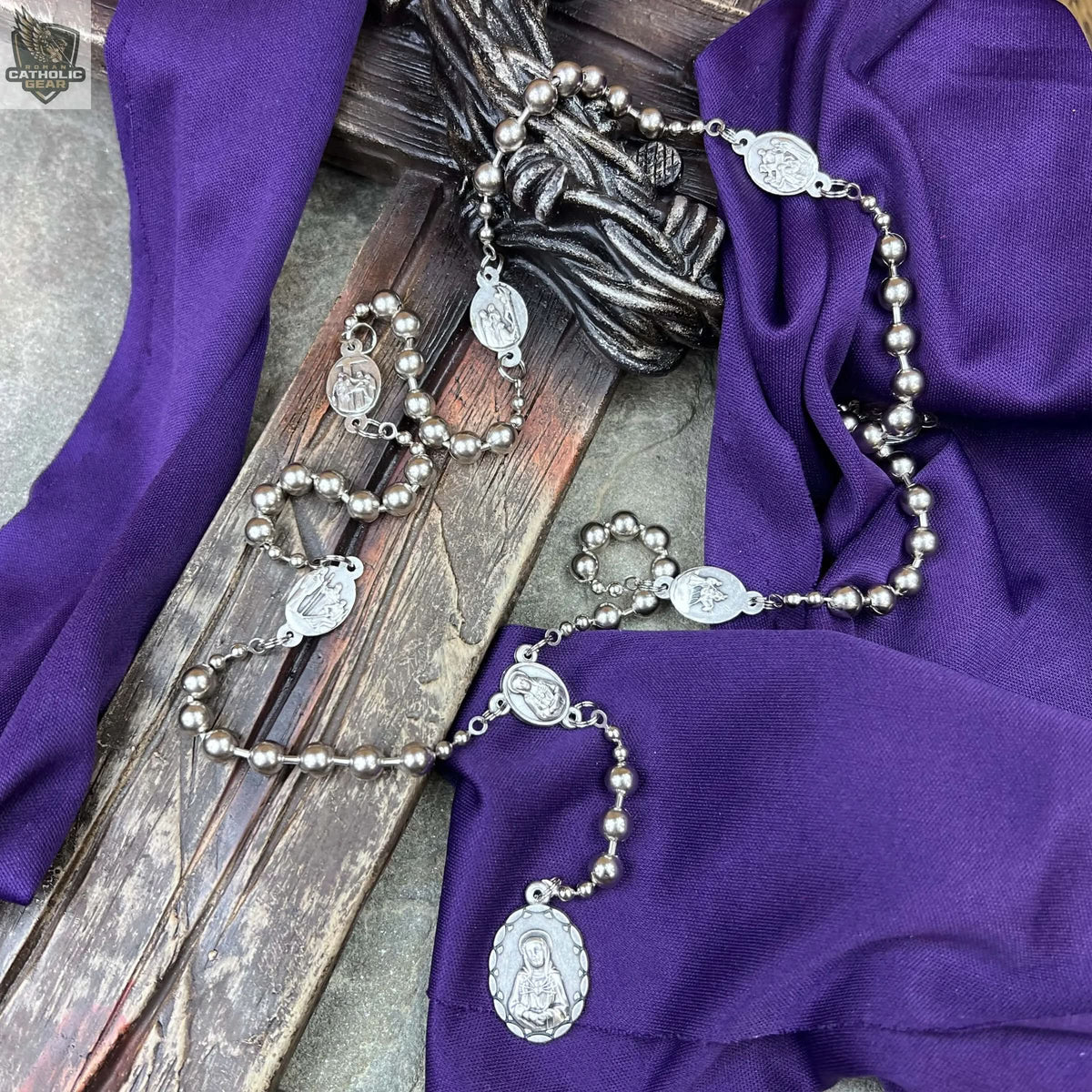 The Seven Sorrows Combat Rosary™ Roman Catholic Gear