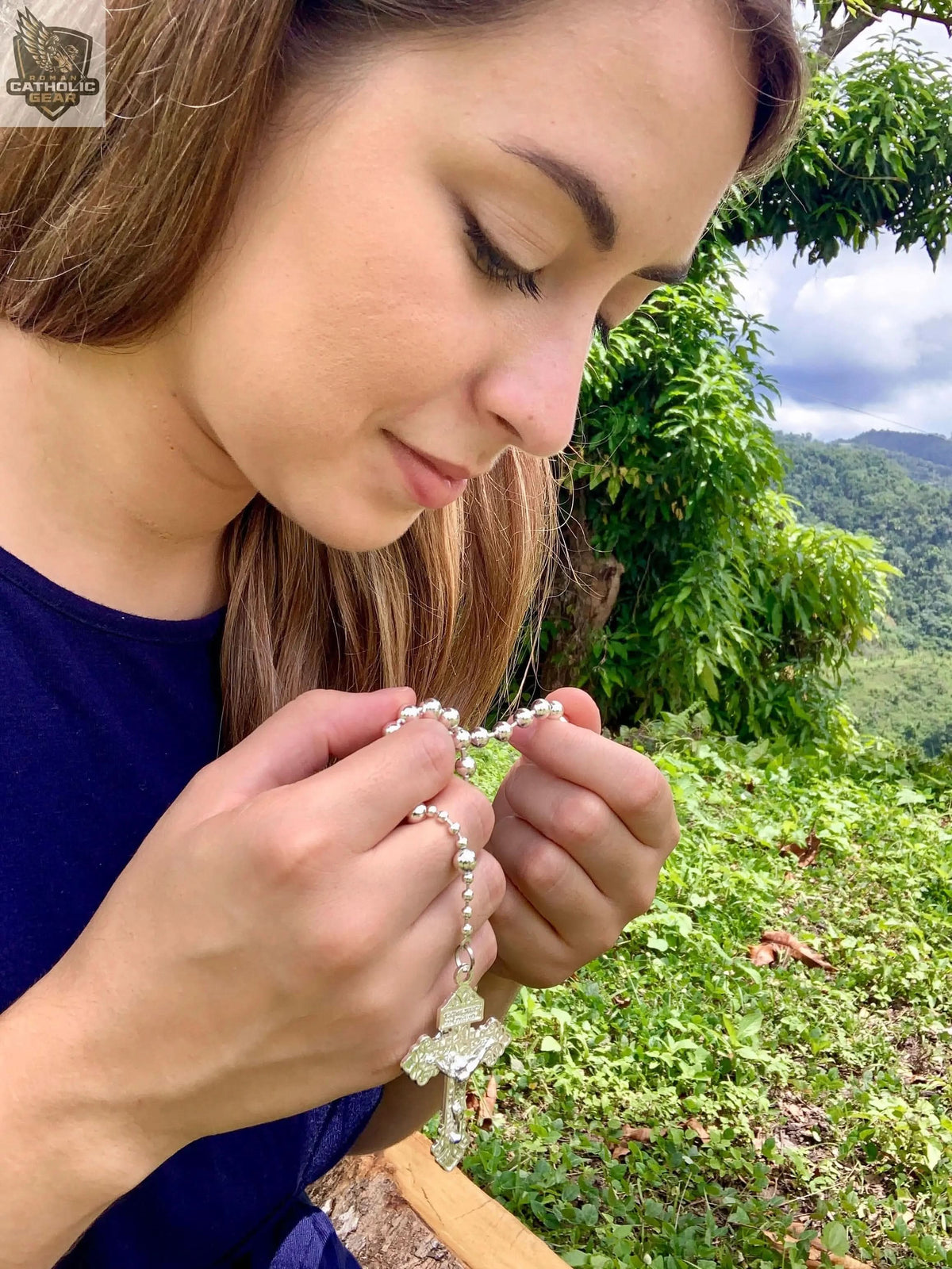 The Sterling Silver Combat Rosary™ Roman Catholic Gear