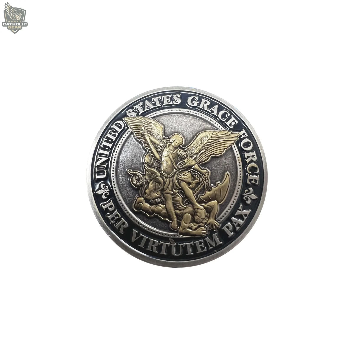 United States Grace Force® Challenge Coin Roman Catholic Gear